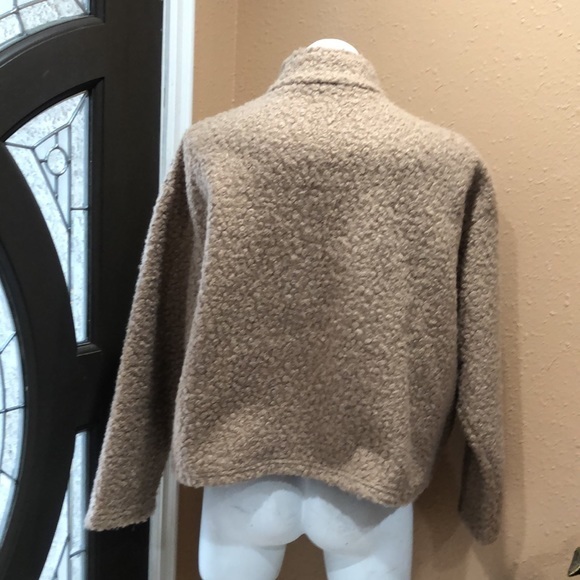 Zara Half-Zip Sherpa Pullover - Picture 4 of 5
